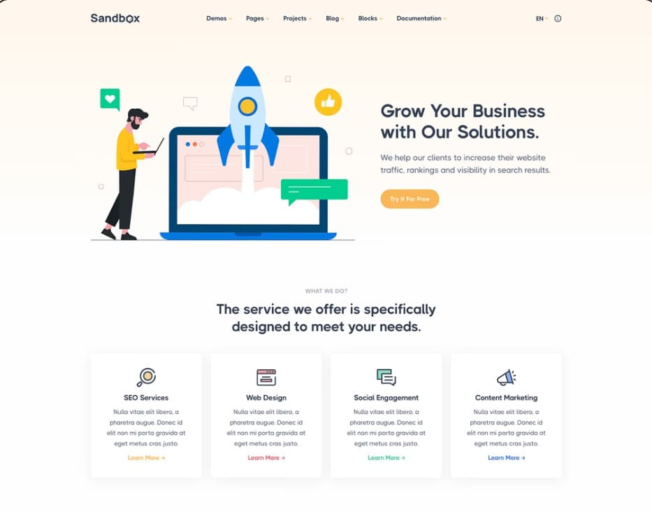 Site web de réseautage de l'entreprise Meeko